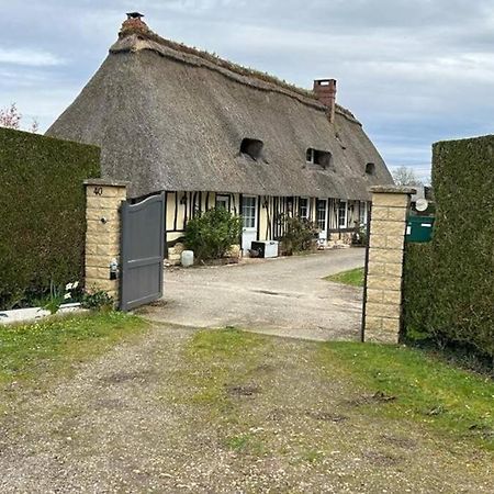 Вилла Chaumiere De Charme Cosy Saint-Eloi-de-Fourques Экстерьер фото